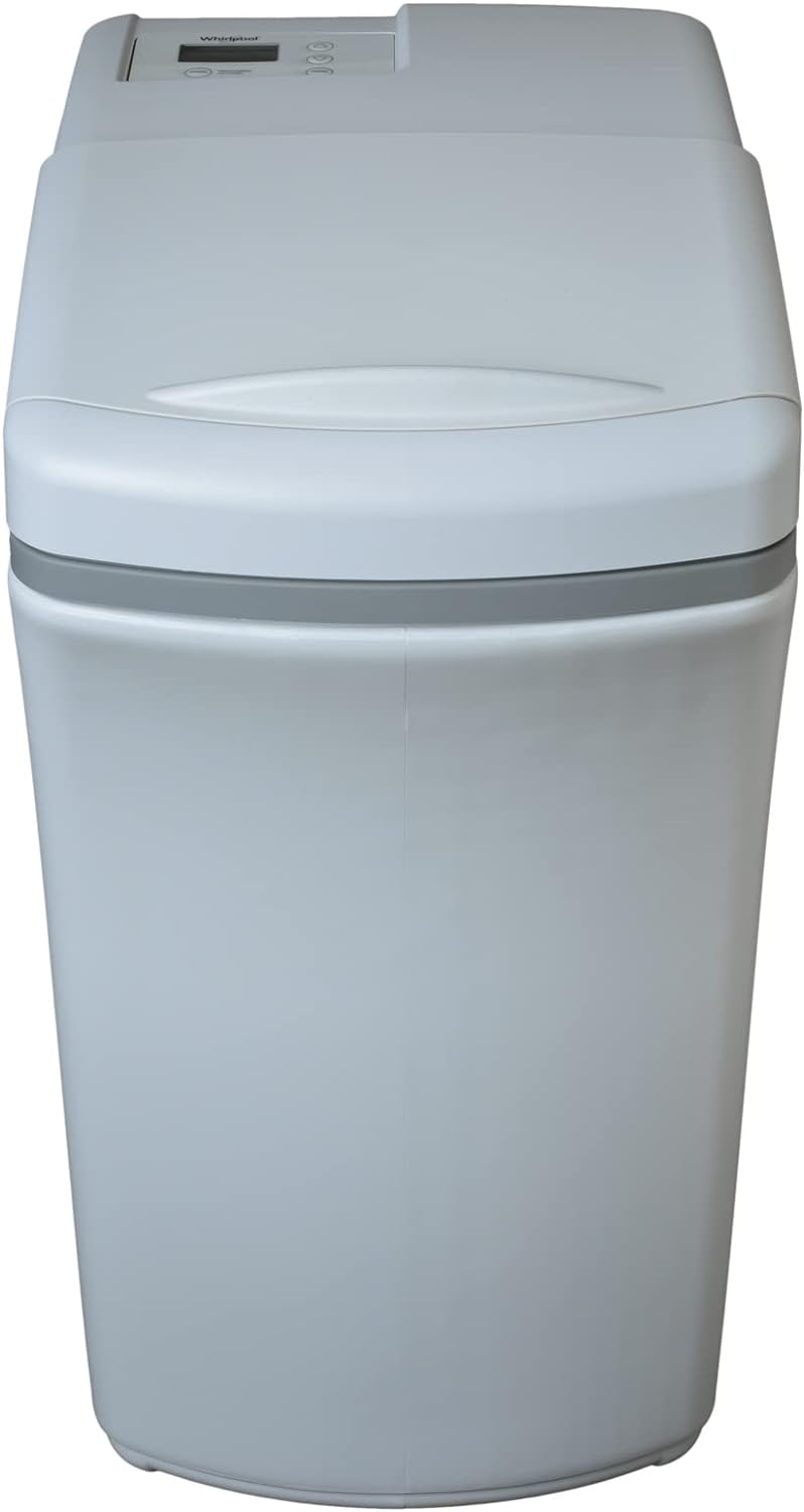 Whirlpool Whes18 High-Efficiency Compact Home Water Softener, Gray