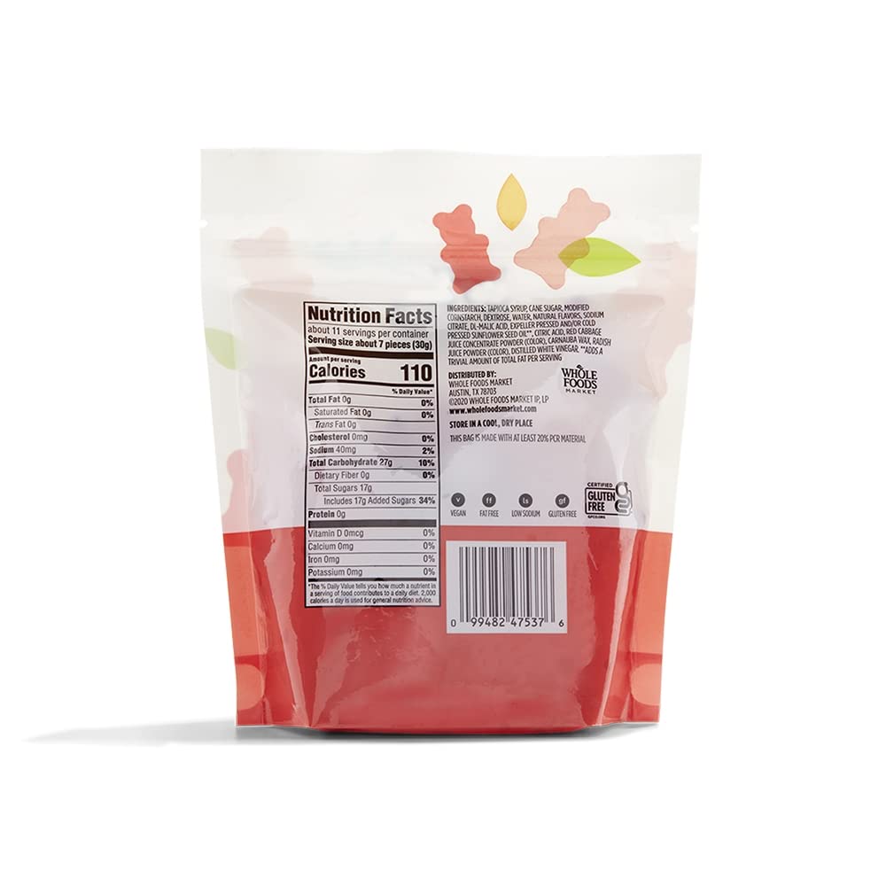 365 By Whole Foods Market, Gummy Bears, 12 Ounce