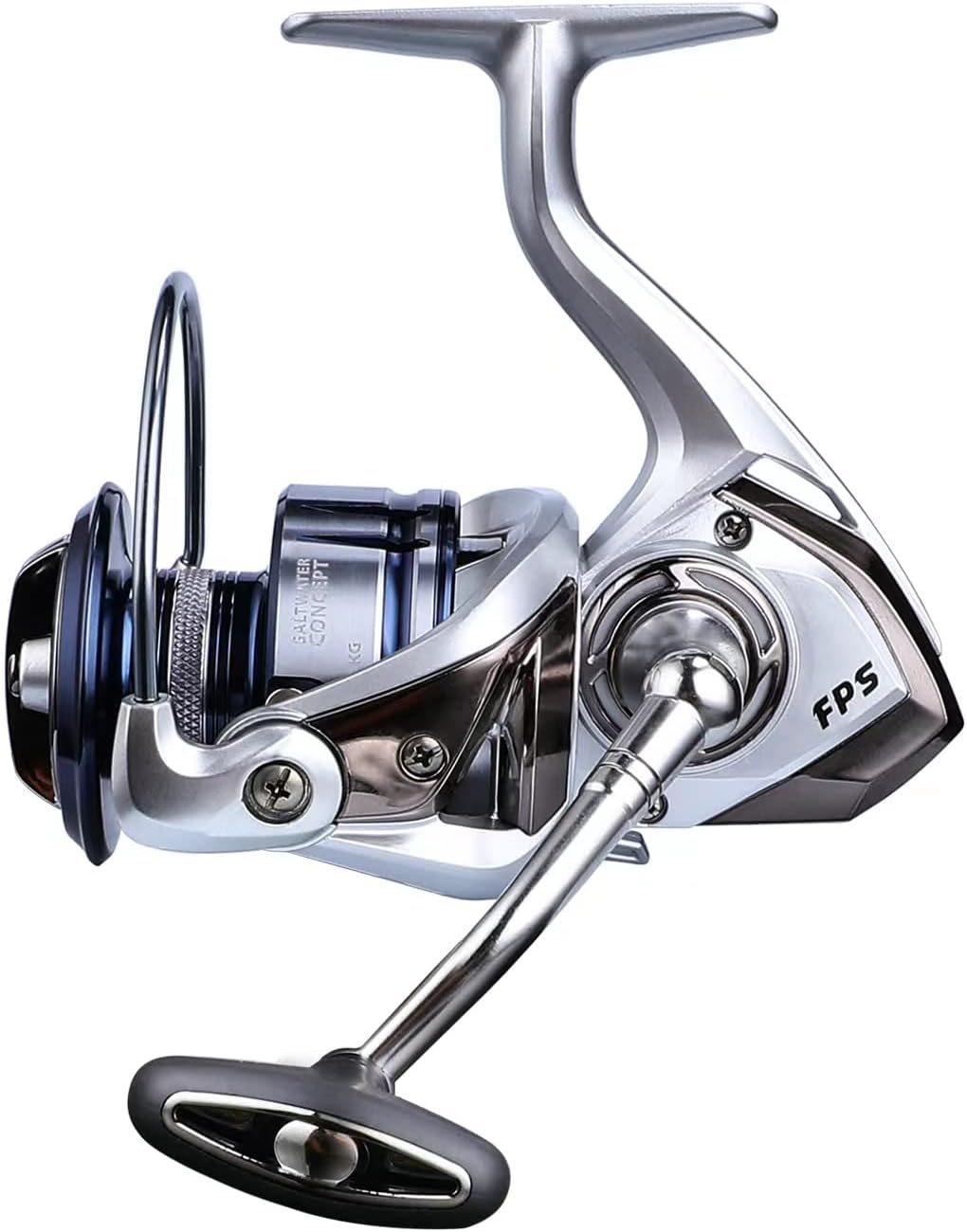 Accuretta Spinning Fishing Reel, 13+1Bb Saltwater Spinning Reel, Ultra Smooth Powerful Saltwater Fishing Reels, 5.2:1/4.7:1 Gear Ratio Waterproof And Rustproof Large Db Fishing Reels Spinning