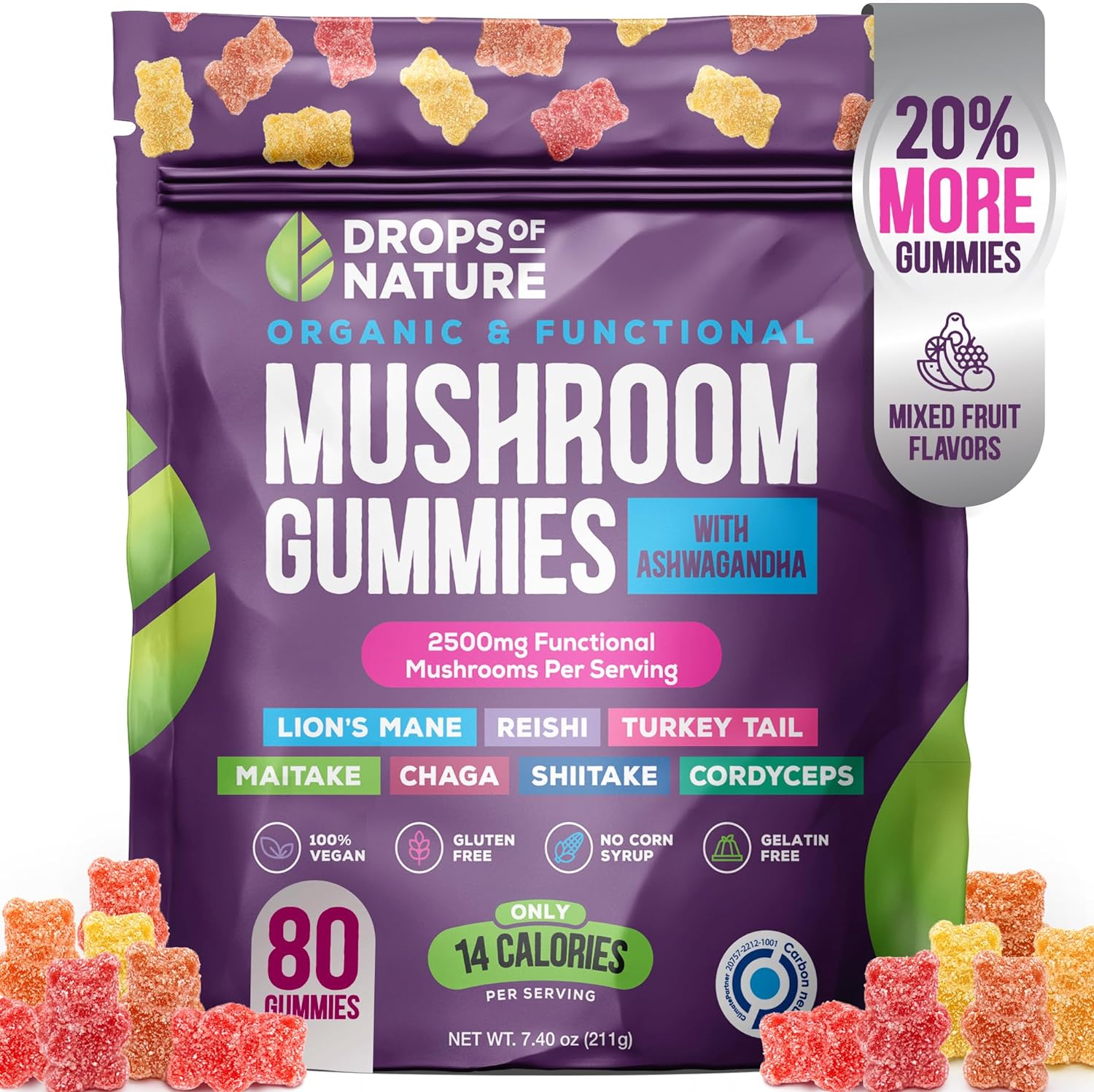 Ashwagandha & Lion’S Mane Gummies Review