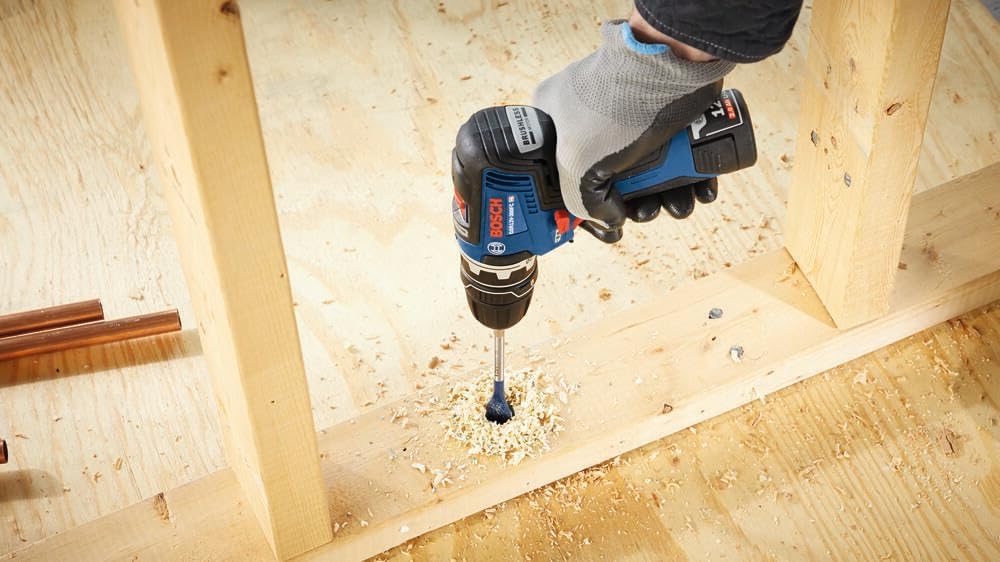 Bosch Gsr12V-300Fcb22 12V Max Ec Brushless Flexiclick 5-In-1 Drill/Driver System With (2) 2.0 Ah Batteries