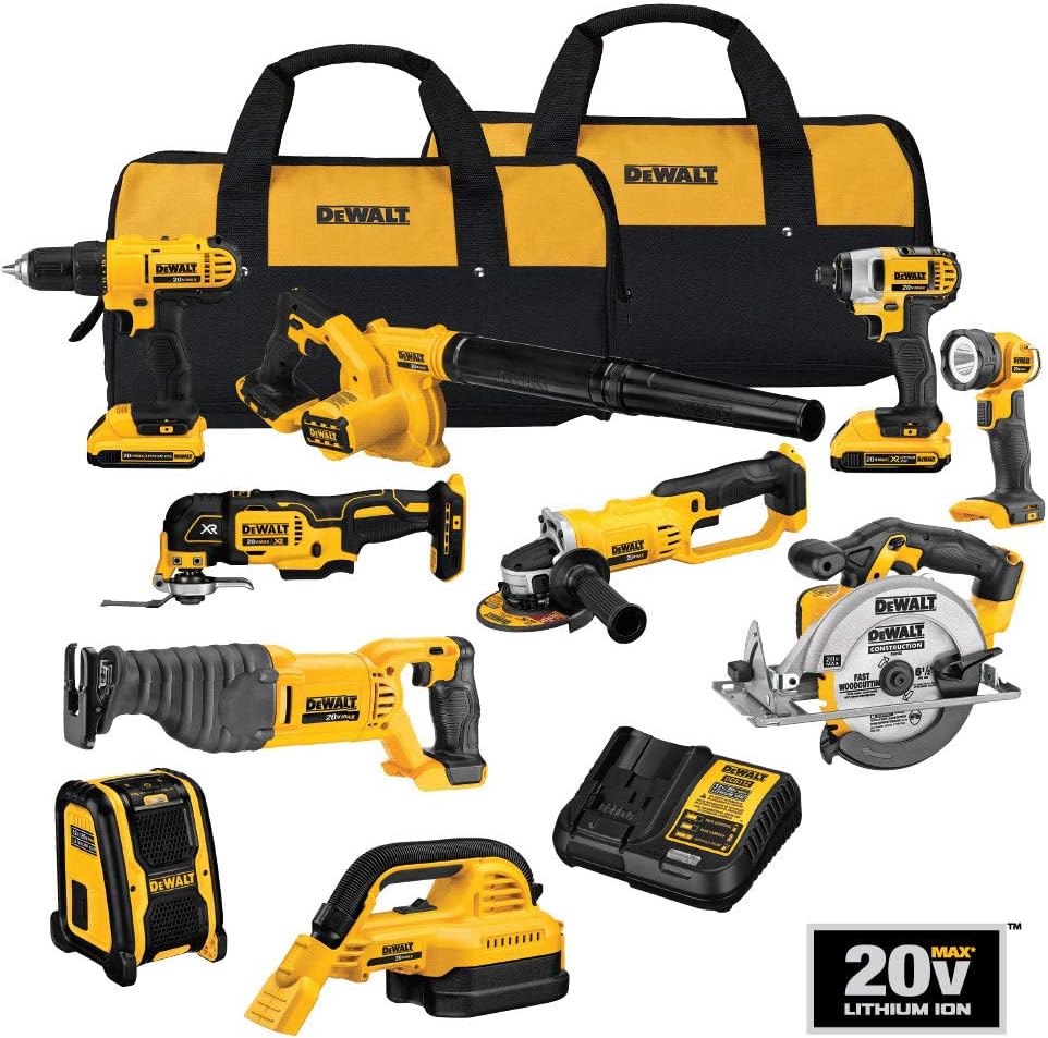 Dewalt 20V Max Power Tool Combo Kit Review