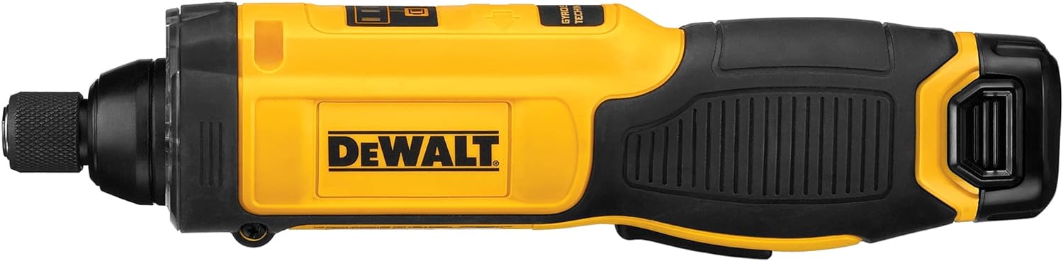 Dewalt 8V Max Cordless Screwdriver, Gyroscopic, Rechargeable, Battery Included (Dcf682N1),Black