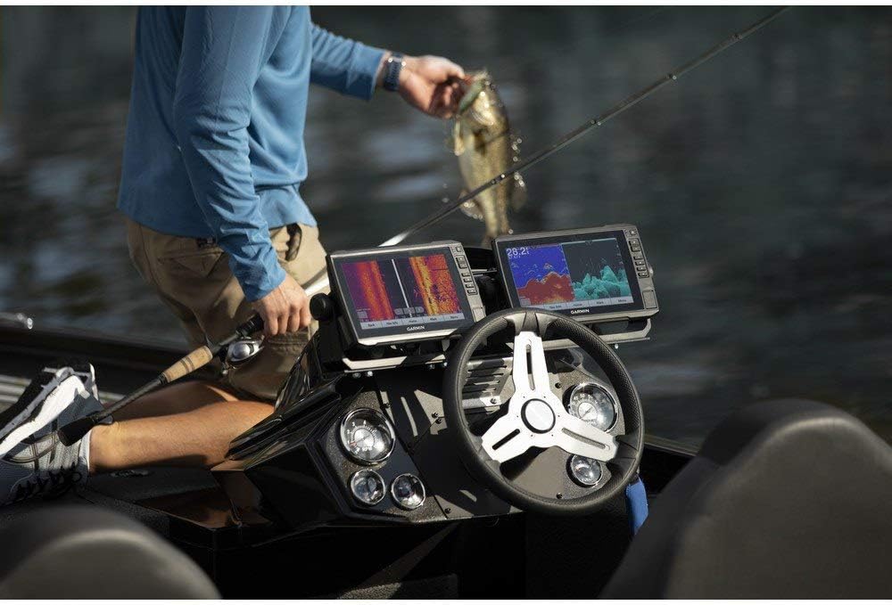 Garmin Echomap Uhd 93Sv With Gt56Uhd-Tm Transducer, 9 Keyed-Assist Touchscreen Chartplotter With U.s. Lakevü G3 And Added High-Def Scanning Sonar (010-02523-01)