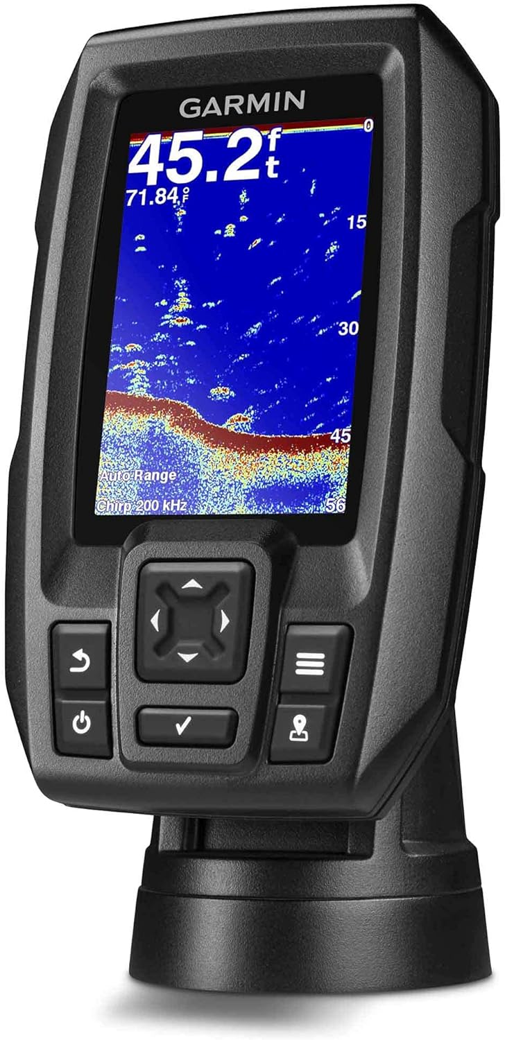 Garmin Striker 4 3.5 Chirp Fishfinder Gps (010-01550-00) With Protective Cover (Renewed)