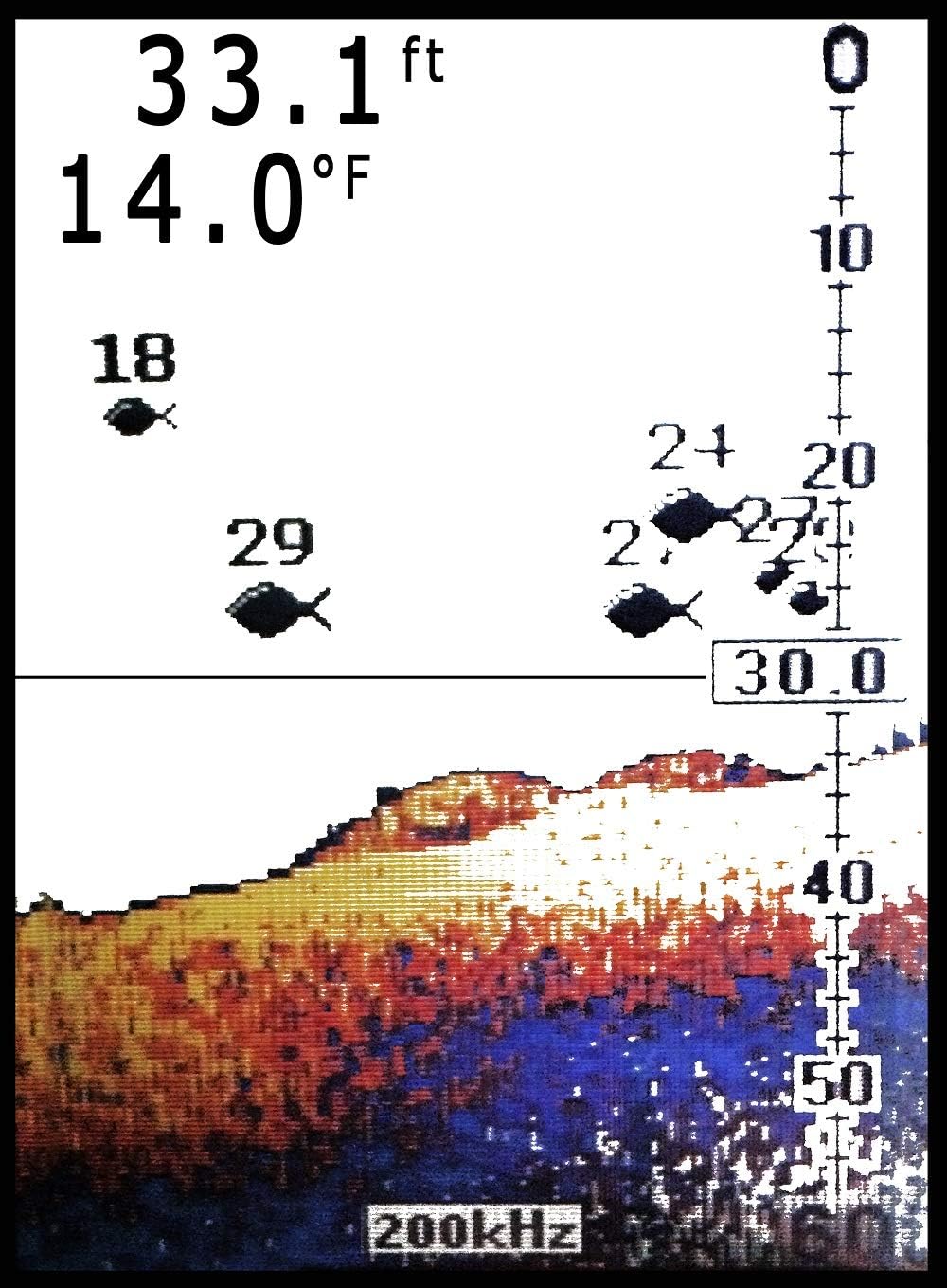 Hawkeye Fishtrax 1C Fish Finder With Hd Color Virtuview Display, Black/Red, 2 H X 1.6 W Screen Size