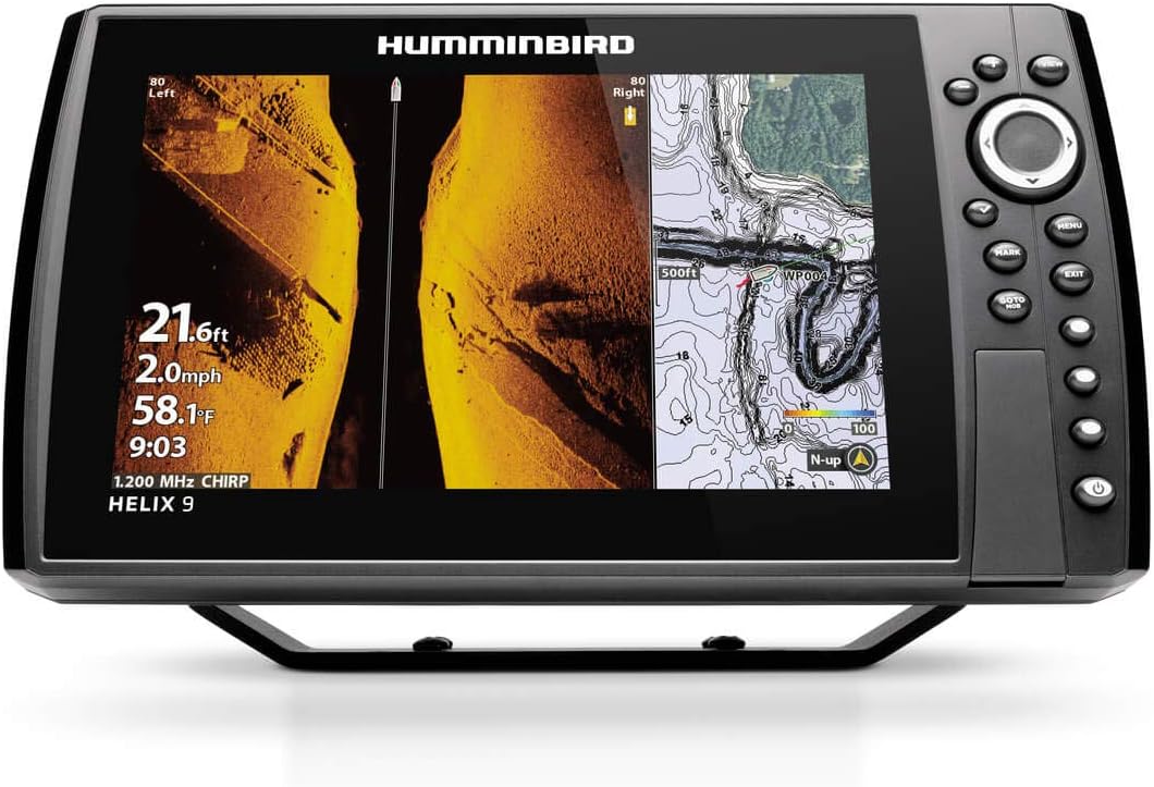 Humminbird 411380-1 Helix 9 Chirp Mega Si+ Gps G4N Fish Finder