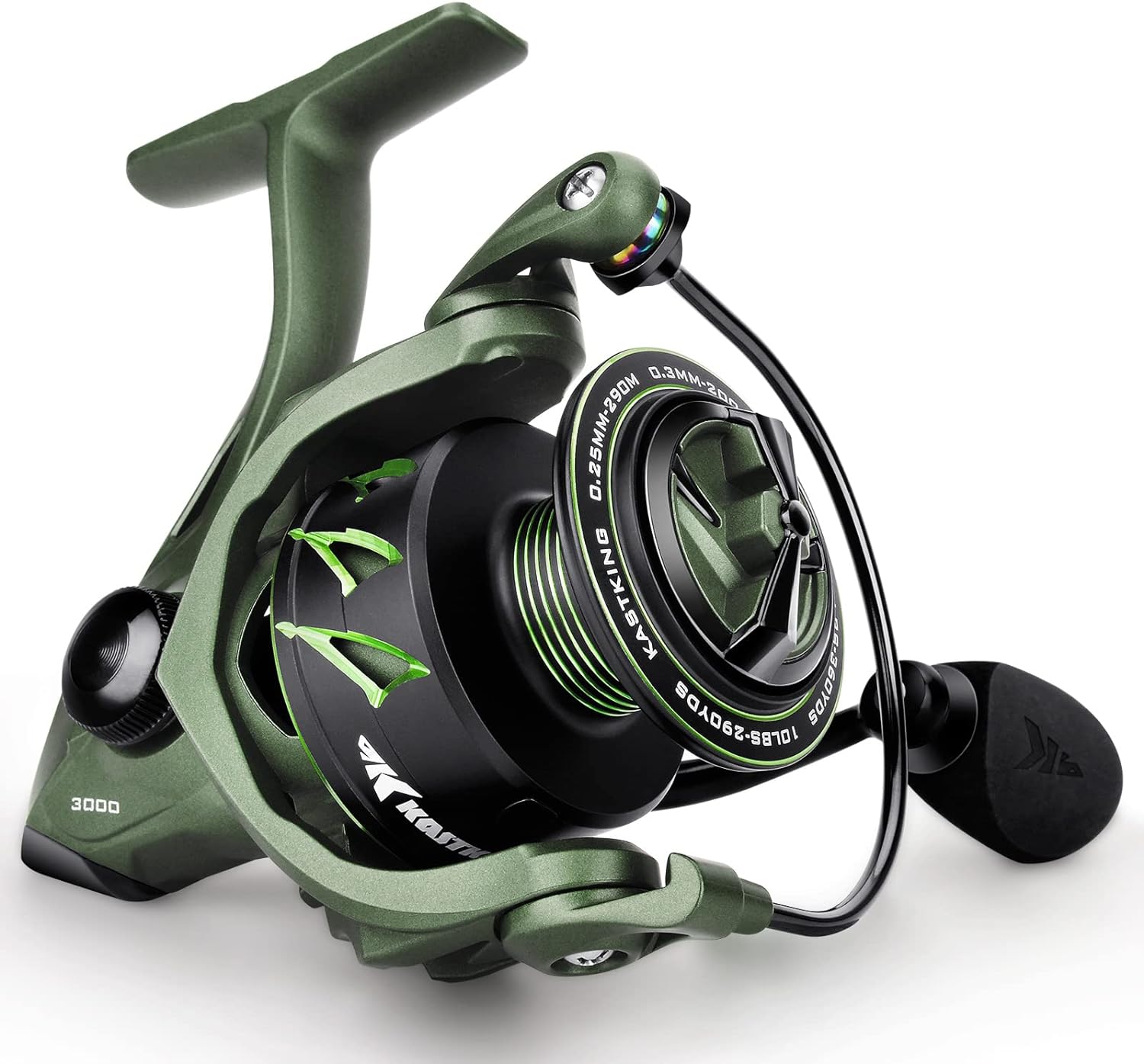 Kastking Spartacus Ii Fishing Reel - New Spinning Reel – Sealed Carbon Fiber 22Lbs Max Drag - 7+1 Stainless Bb For Saltwater Or Freshwater – Gladiator Inspired Design – Great Features