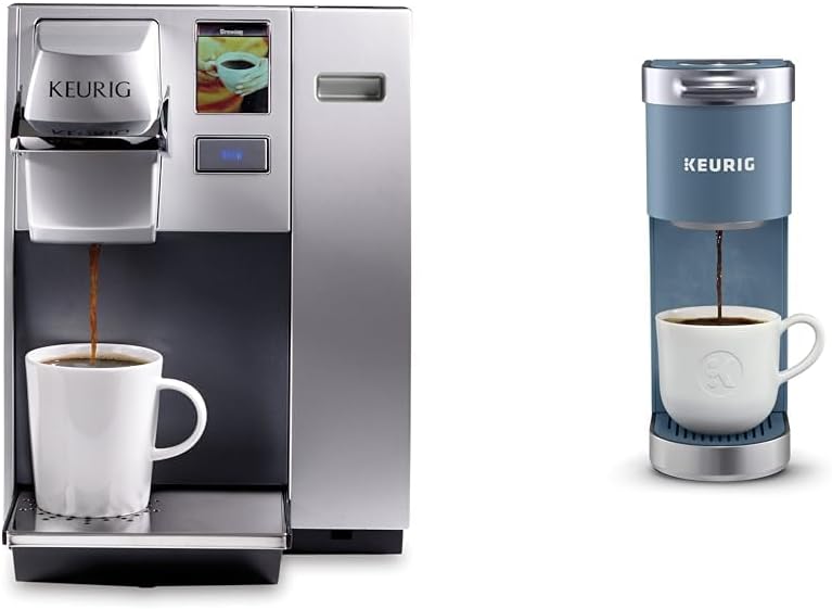 Keurig K155 Office Pro Single Cup Commercial K-Cup Pod Coffee Maker, Silver