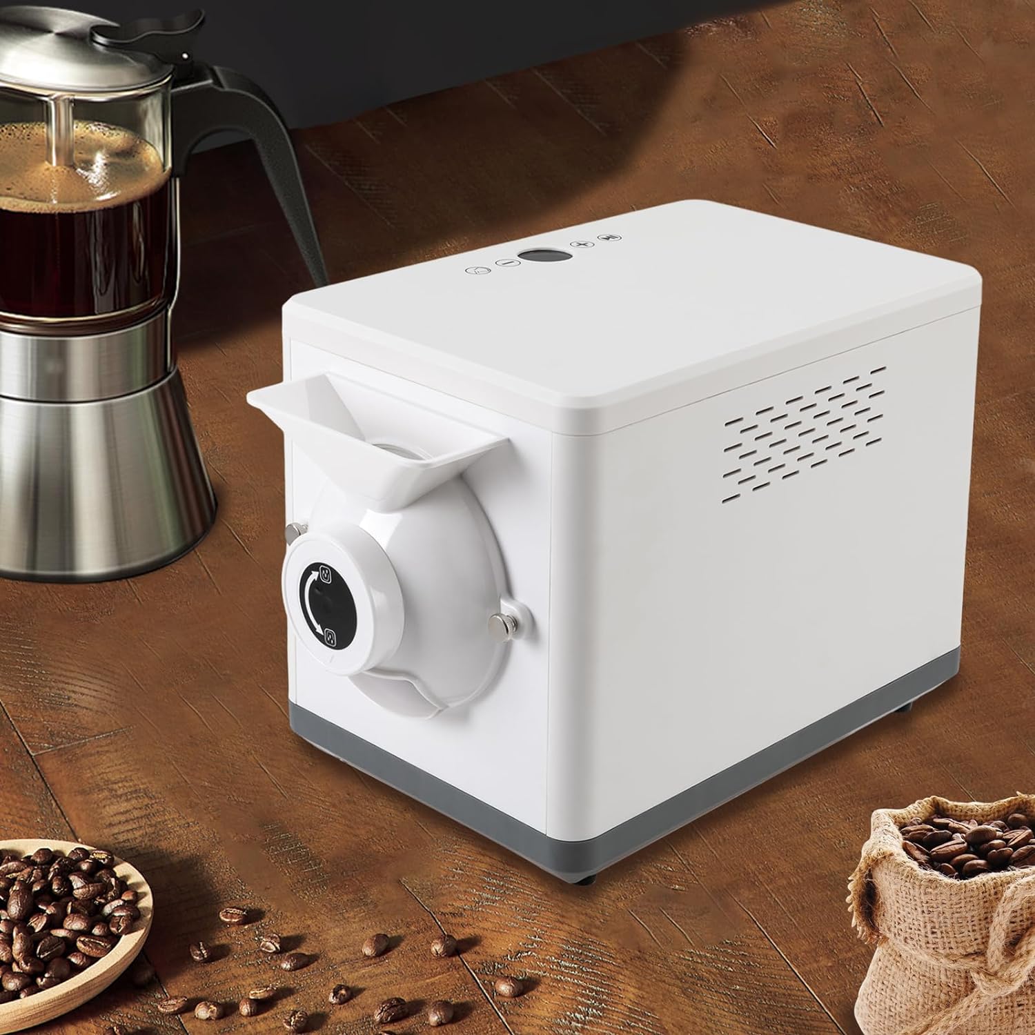 Kolhgnse Electric Coffee Roaster Machine,Offee Bean Baker Roaster, Coffee Bean Roasting Machine For Commercial Home Use,Commercial Roaster,Nut Peanut Bean Home Coffee Roaster