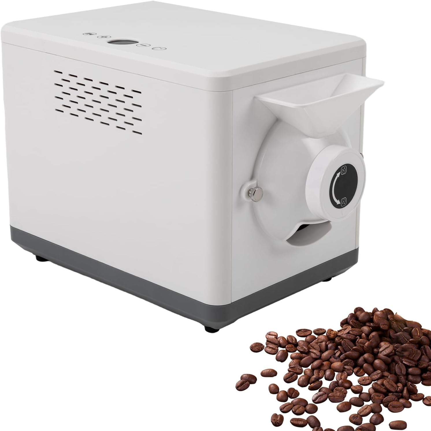 Kyviod Electric Coffee Bean Roaster Machine, Coffee Bean Baker Roaster Machine Home Coffee Roaster For Coffee Lover Commercial Home Use 1000W