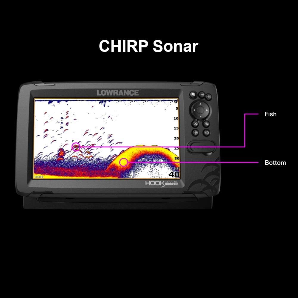 Lowrance Hook Reveal 5 Inch Fish Finders With Transducer