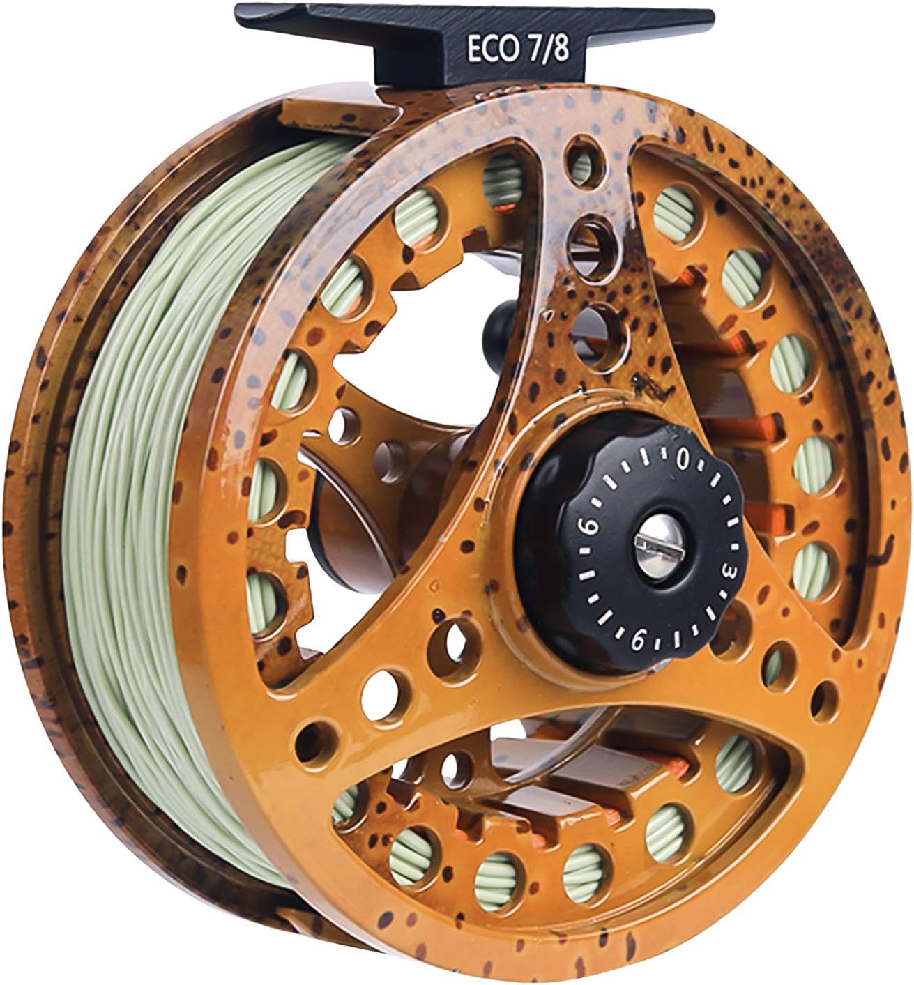 M Maximumcatch Maxcatch Eco Large Arbor Fly Fishing Reel (3/4Wt 5/6Wt 7/8Wt) And Pre-Loaded Fly Reel With Line Combo