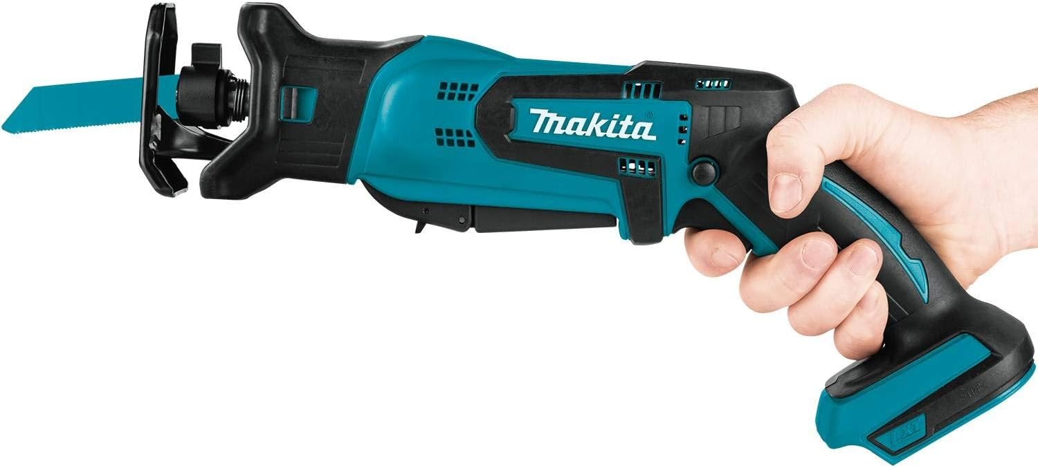 Makita Xrj01Z 18-Volt Lxt Lithium-Ion Cordless Compact Reciprocating Saw (Tool Only, No Battery), Bare Tool