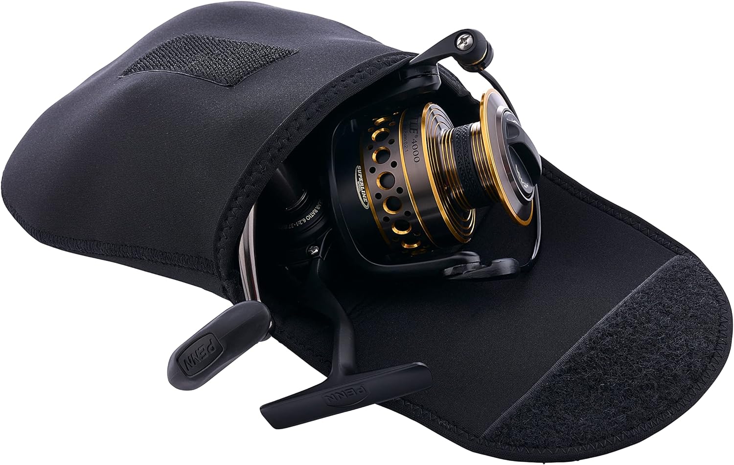 Penn Battle Spinning Reel Kit, Size 5000, Includes Reel Cover And Spare Anodized Aluminum Spool, Right/Left Handle Position, Ht-100 Front Drag System