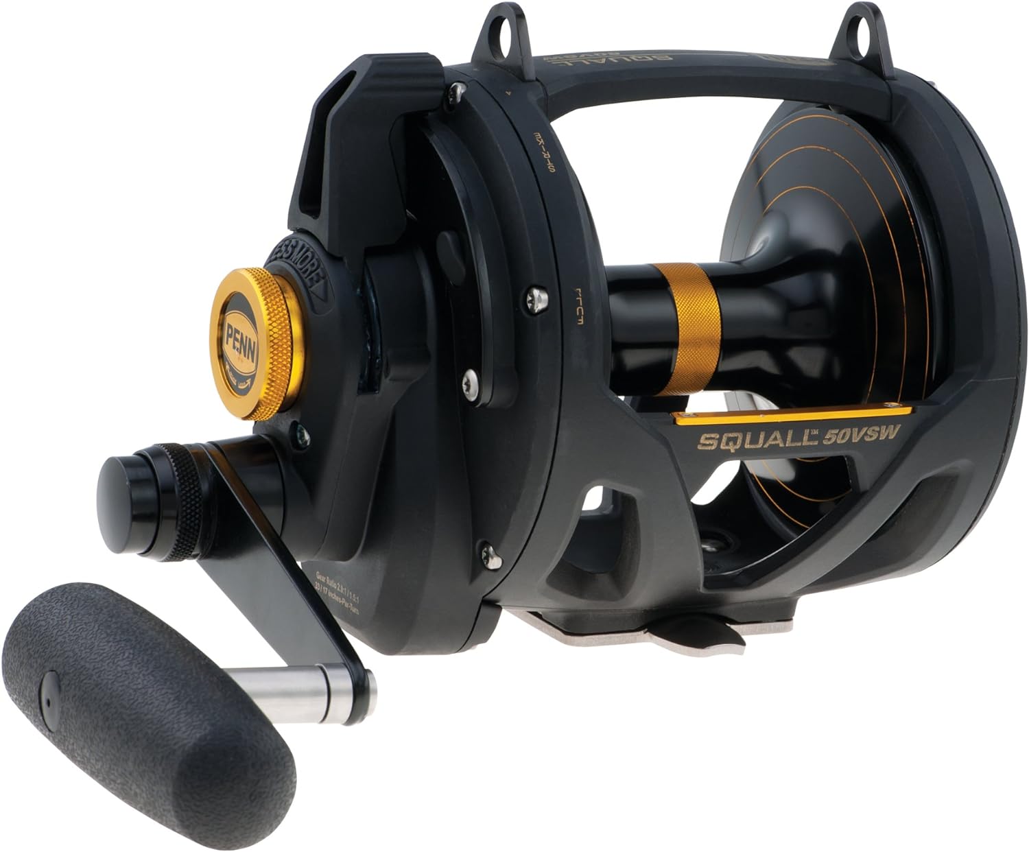 Penn Squall Lever Drag 2-Speed Trolling Fishing Reel