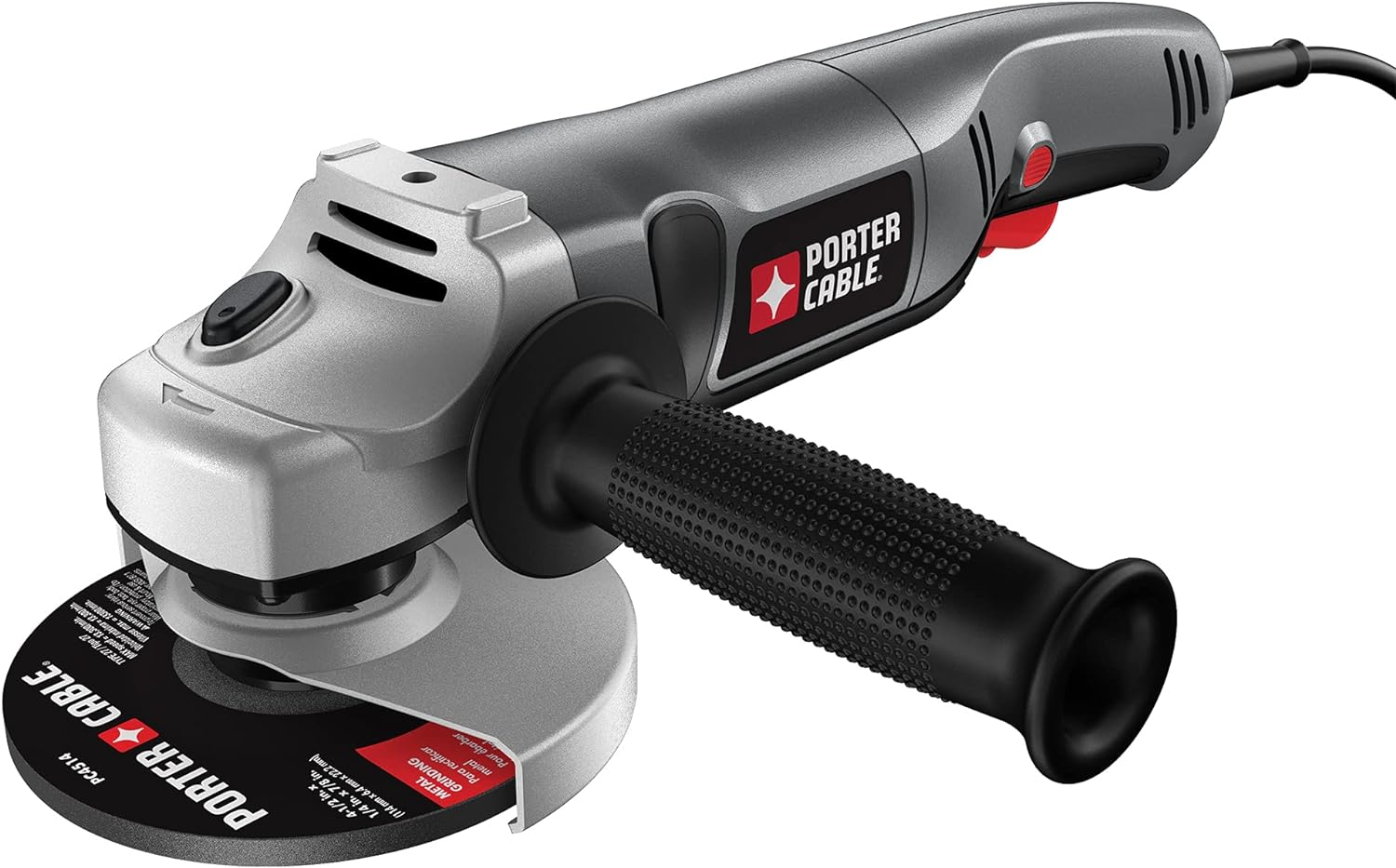 Porter-Cable Angle Grinder Tool, 4-1/2-Inch, 7.5-Amp (Pc750Ag), Grey,Black