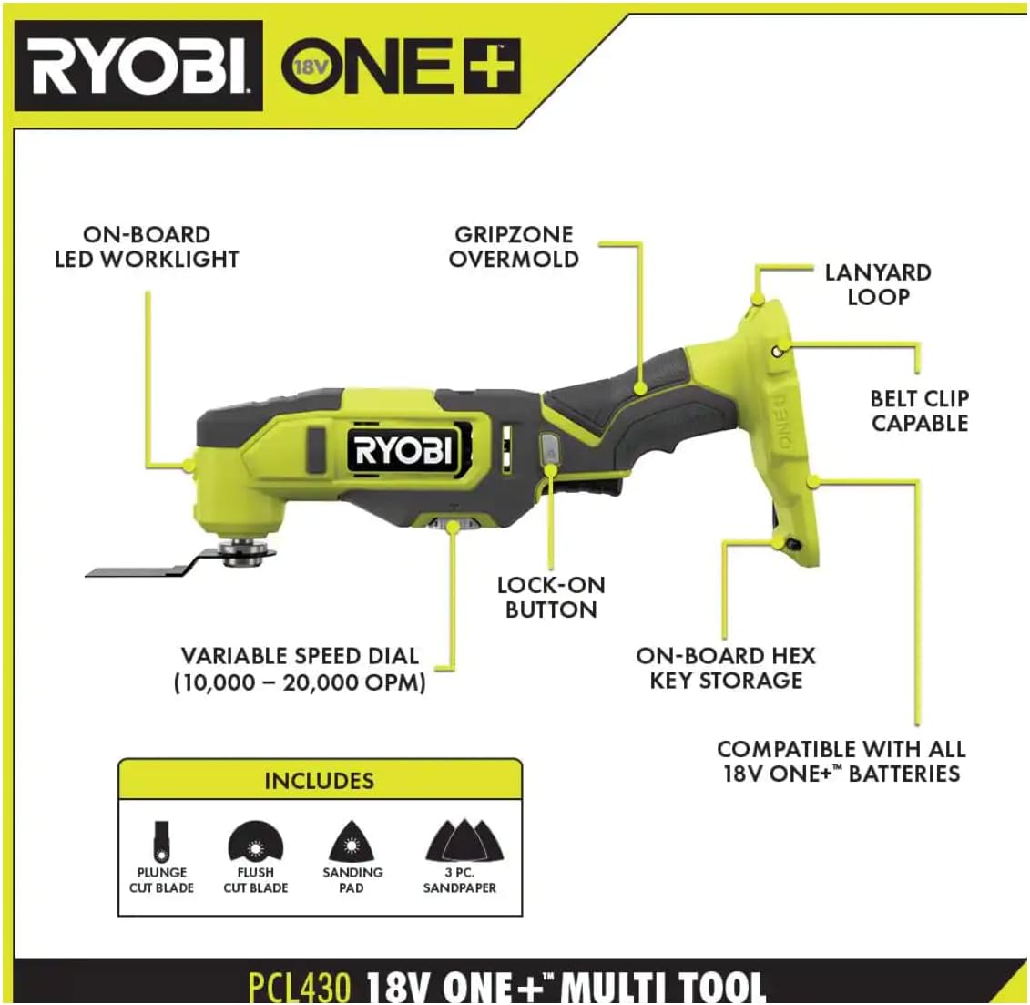 Ryobi One+ Pcl1600K2 18V Cordless 6-Tool Combo Kit Review