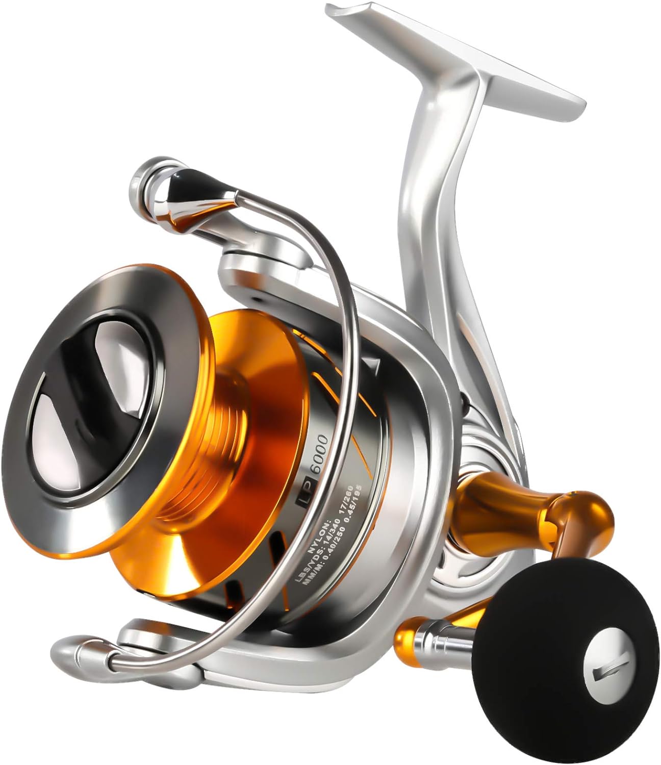 Seaknight Rapid Saltwater Spinning Reel, 4.7:1,6.2:1 High Speed, Max Drag 33Lbs, Smooth Fresh And Saltwater Fishing Reel