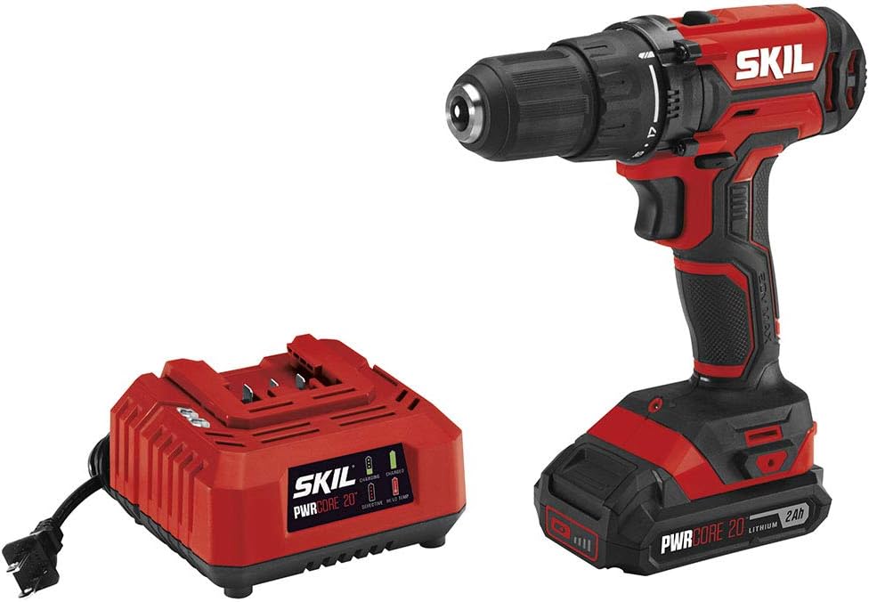 Skil Rechargeable 4V Cordless Screwdriver With Circuit Sensor Technology Includes 45Pcs Bit Set, Usb Charging Cable, Carrying Case - Sd561204