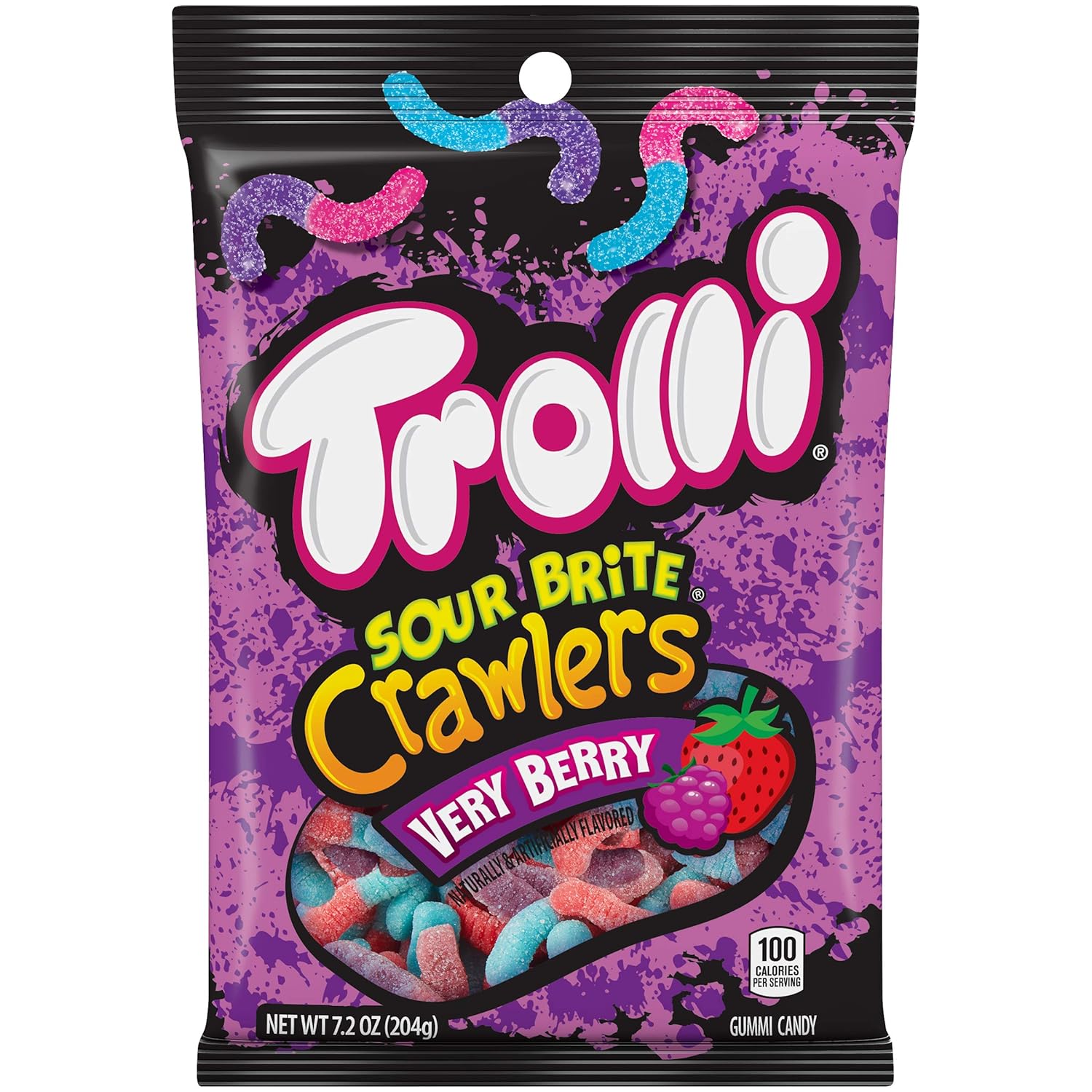 Very Berry Flavored Sour Gummy Worms Review