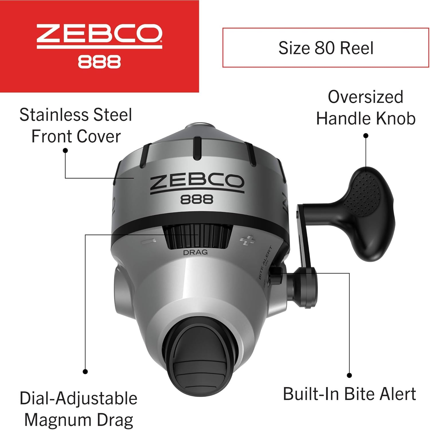 Zebco Spincast Fishing Reel