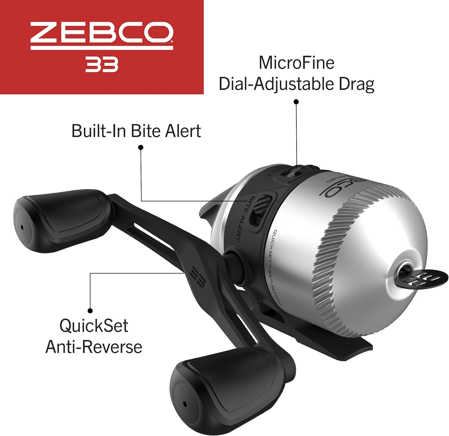 Zebco Spincast Fishing Reel